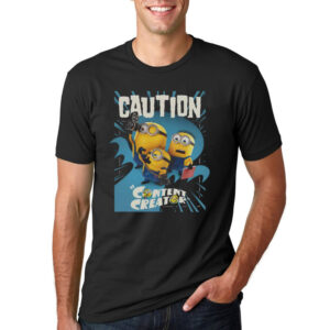 Minions And Monsters Alert Content Creator Shirt