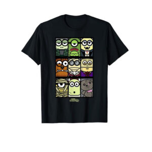 Minions Squares Halloween Minions Monsters Shirt