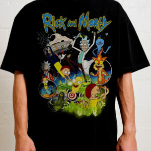 Funny Rick And Morty Spaceship Shirt