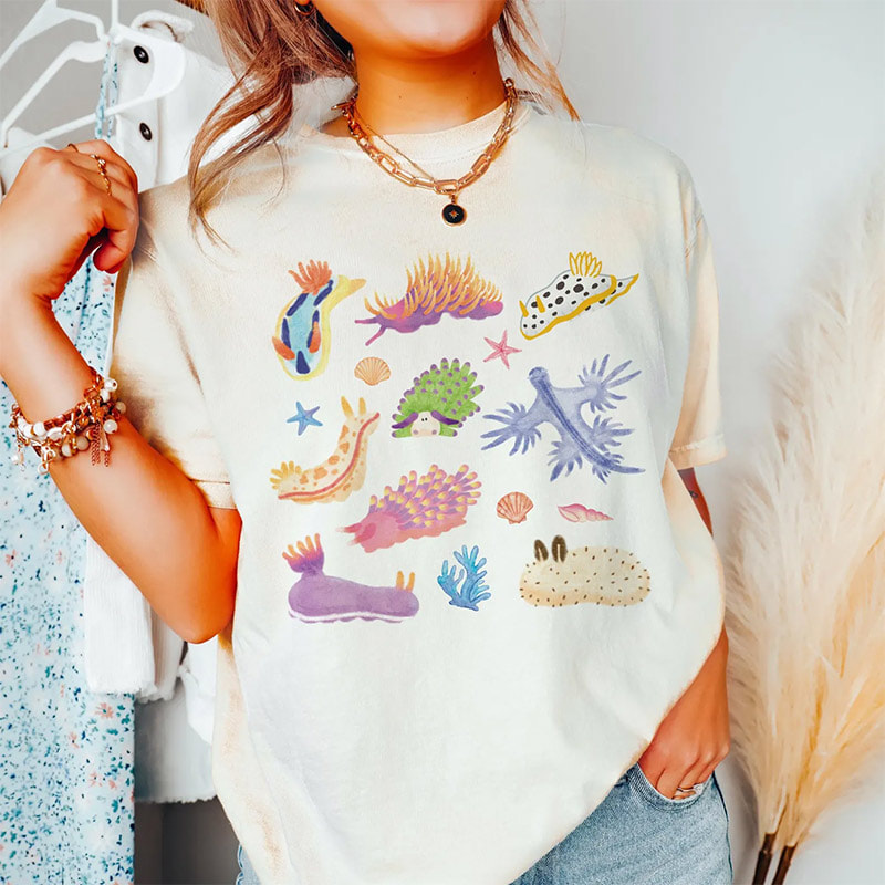 Nudibranch Shirt Sea Slug Ocean Nudibranch Shirt Sea Slug Ocean