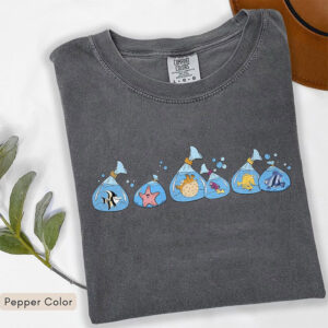 Tank Gang Finding Nemo Fish Characters Comfort Colors Shirt Tank Gang Finding Nemo Fish Characters Comfort Colors Shirt