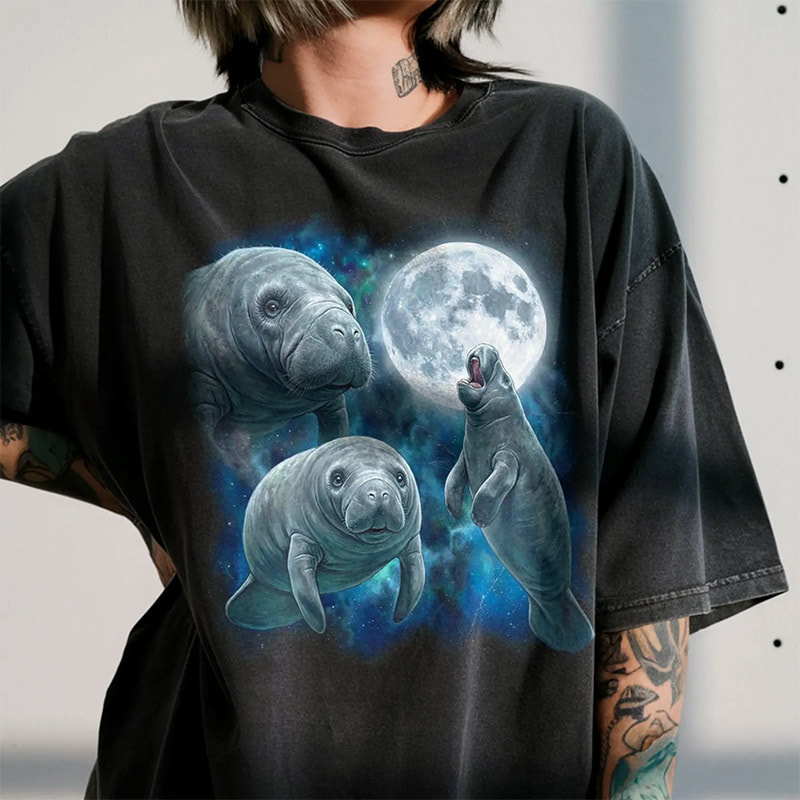 Three Manatee Shirt Sea Cow Lover Three Manatee Shirt Sea Cow Lover