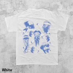 Vintage Sea Jellyfish Shirt Ocean Lover Gift 2 PersonalizedShirts.net