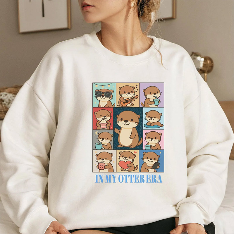 In my Otter Era Funny Otter T-shirt Design