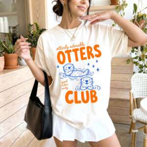 Monterey Bay Aquarium Otters Club Shirt PersonalizedShirts.net