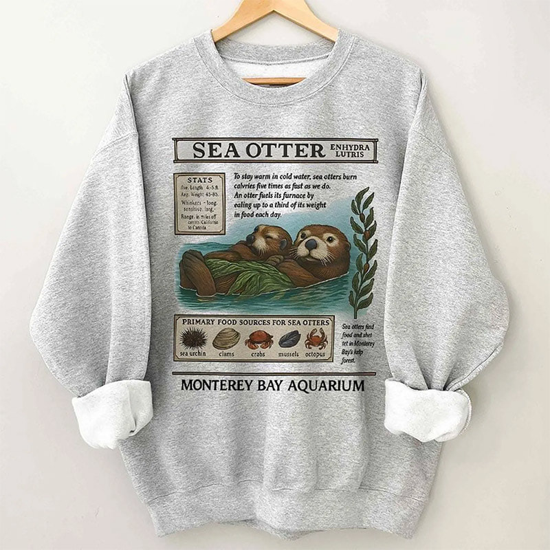 Vintage Sea Otters Monterey Bay Aquarium Shirt Vintage Sea Otters Monterey Bay Aquarium Shirt