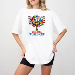 FIFA World Cup 2026 Hosted Across Trophy Shirt PersonalizedShirts.net