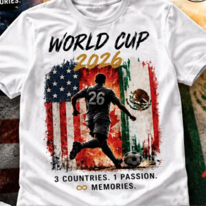 World Cup 2026 Soccer Fan Shirt
