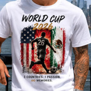 World Cup 2026 Soccer Fan Shirt PersonalizedShirts.net