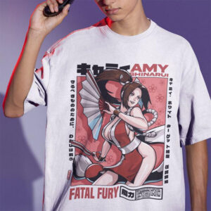 Fatal Fury KOF Mai Shiranui Gaming Shirt Fatal Fury KOF Mai Shiranui Gaming Shirt