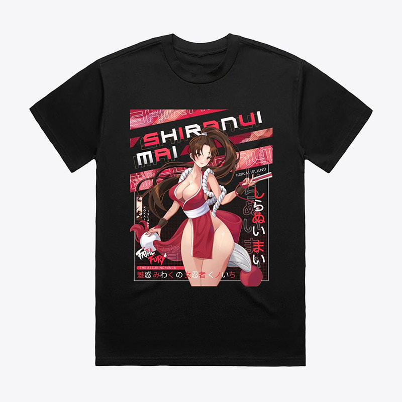 Mai Shiranui Fatal Fury Retro Gaming Shirt Mai Shiranui Fatal Fury Retro Gaming Shirt