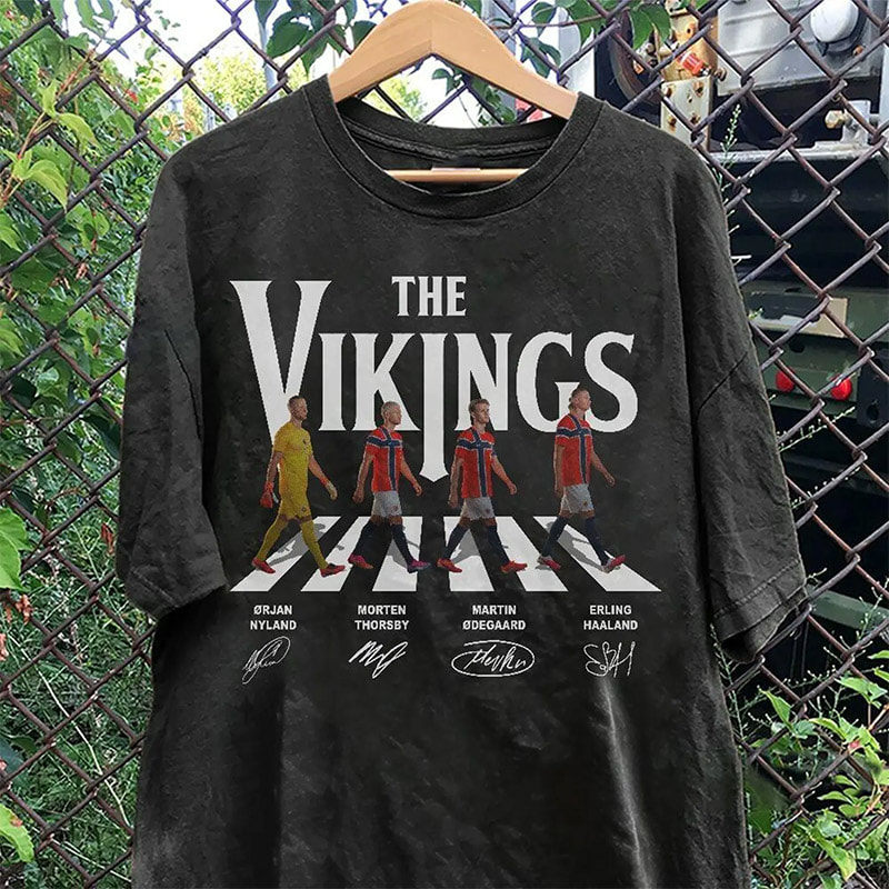 The Vikings Haaland Norway Shirt The Vikings Haaland Norway Shirt