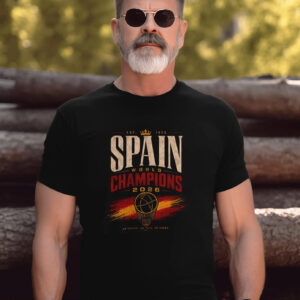Retro Spain World Cup Champions 2026 Shirt