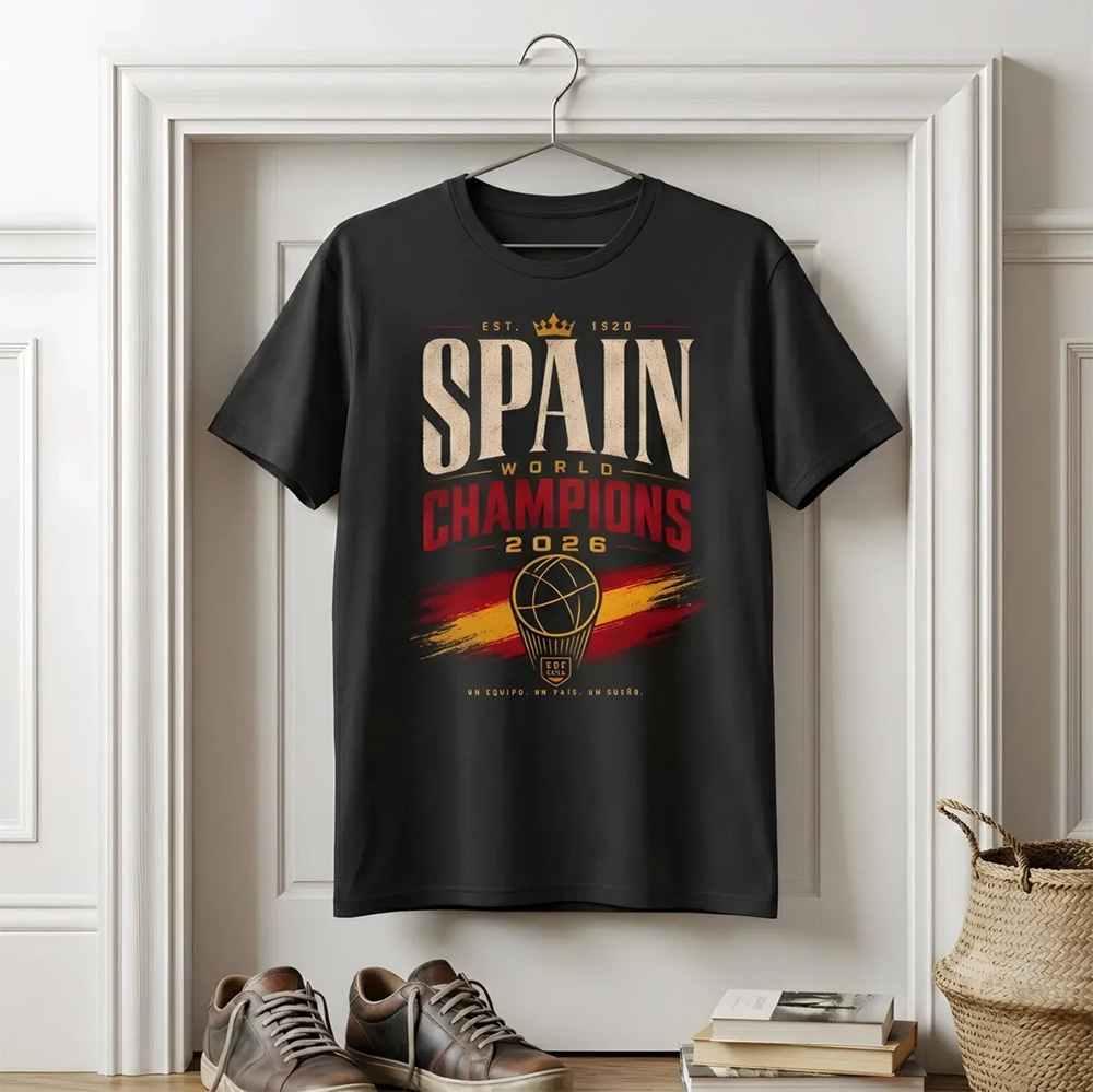 Retro Spain World Cup Champions 2026 Shirt Retro Spain World Cup Champions 2026 Shirt