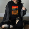 Totoro The Scream Parody Studio Ghibli Characters Tee