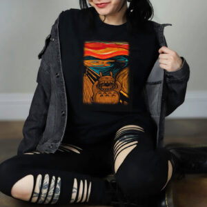 Totoro The Scream Parody Studio Ghibli Characters Tee Totoro The Scream Parody Studio Ghibli Characters Tee