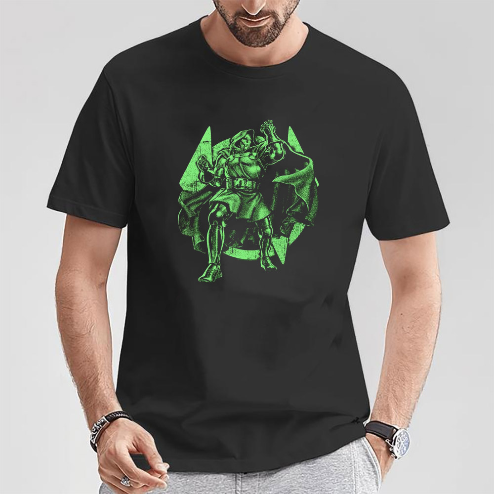 Avengers Doomsday Doctor Doom Green Graphic Shirt Avengers Doomsday Doctor Doom Green Graphic Shirt
