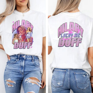 Hilary Duff Lucky Me Tour 2-sided Graphic Shirt