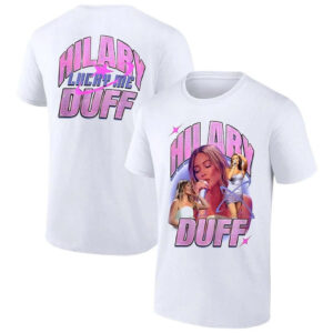 Hilary Duff Lucky Me Tour 2-sided Graphic Shirt