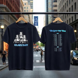 Hilary Duff Lucky Me Tour Dates 2-sided Shirt