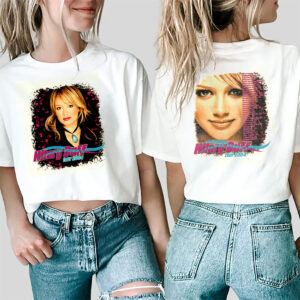 Vintage Hilary Duff Tour 2004 Dates 2-sided Shirt