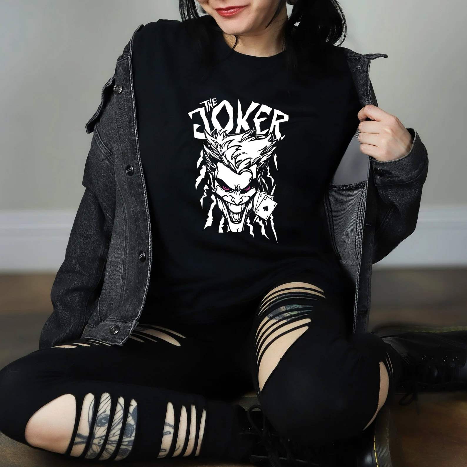 Batman The Joker Clown Graphic Shirt