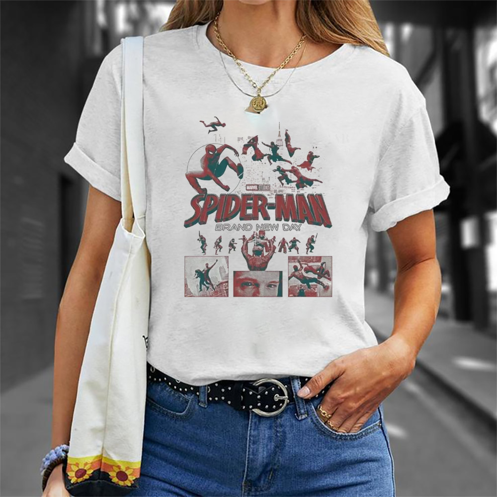 Marvel Spider-Man Brand New Day Trailer Vintage Style Shirt