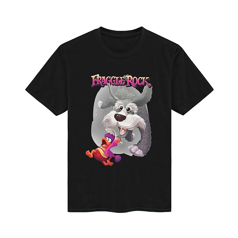 Fraggle Rock Dog Muppet Cartoon Graphic Tee Fraggle Rock Dog Muppet Cartoon Graphic Tee