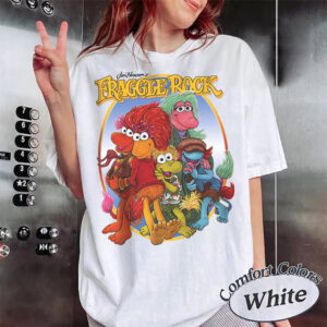 Retro Fraggle Rock Series Muppet Cartoon Shirt