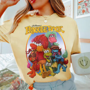 Retro Fraggle Rock Series​ Muppet Cartoon Comfort Colors Shirt