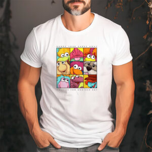 Worries For Anothers Day, Fraggle Rock Characters Cartoon Shirt
