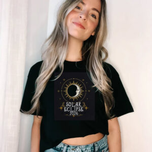 Sun And Moon Solar Eclipse 2026 Shirt