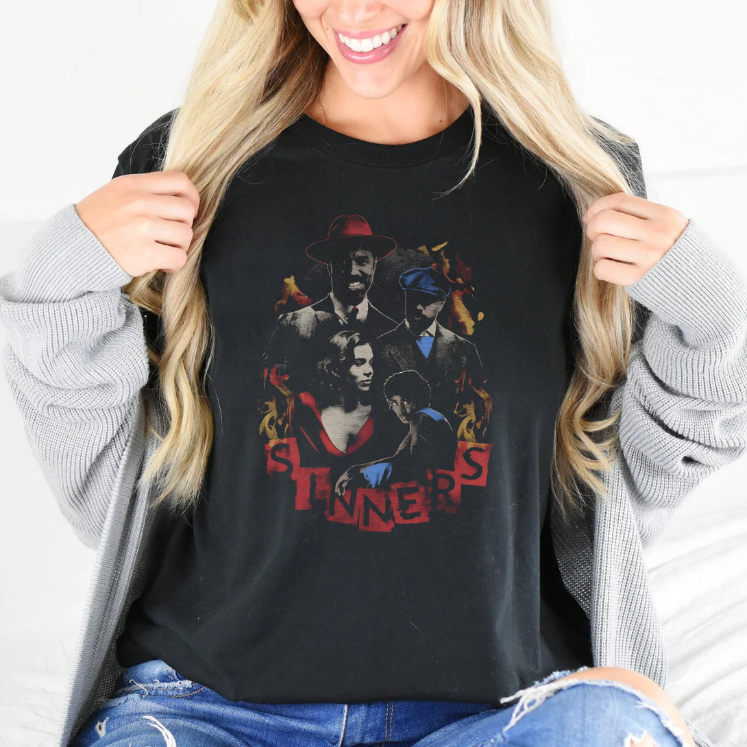 Michael B. Jordan Sinners Horror Film Comfort Colors Shirt