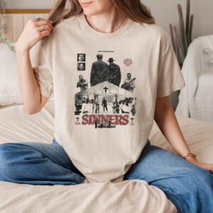 Retro Dark Horror Film Sinners Comfort Colors Shirt