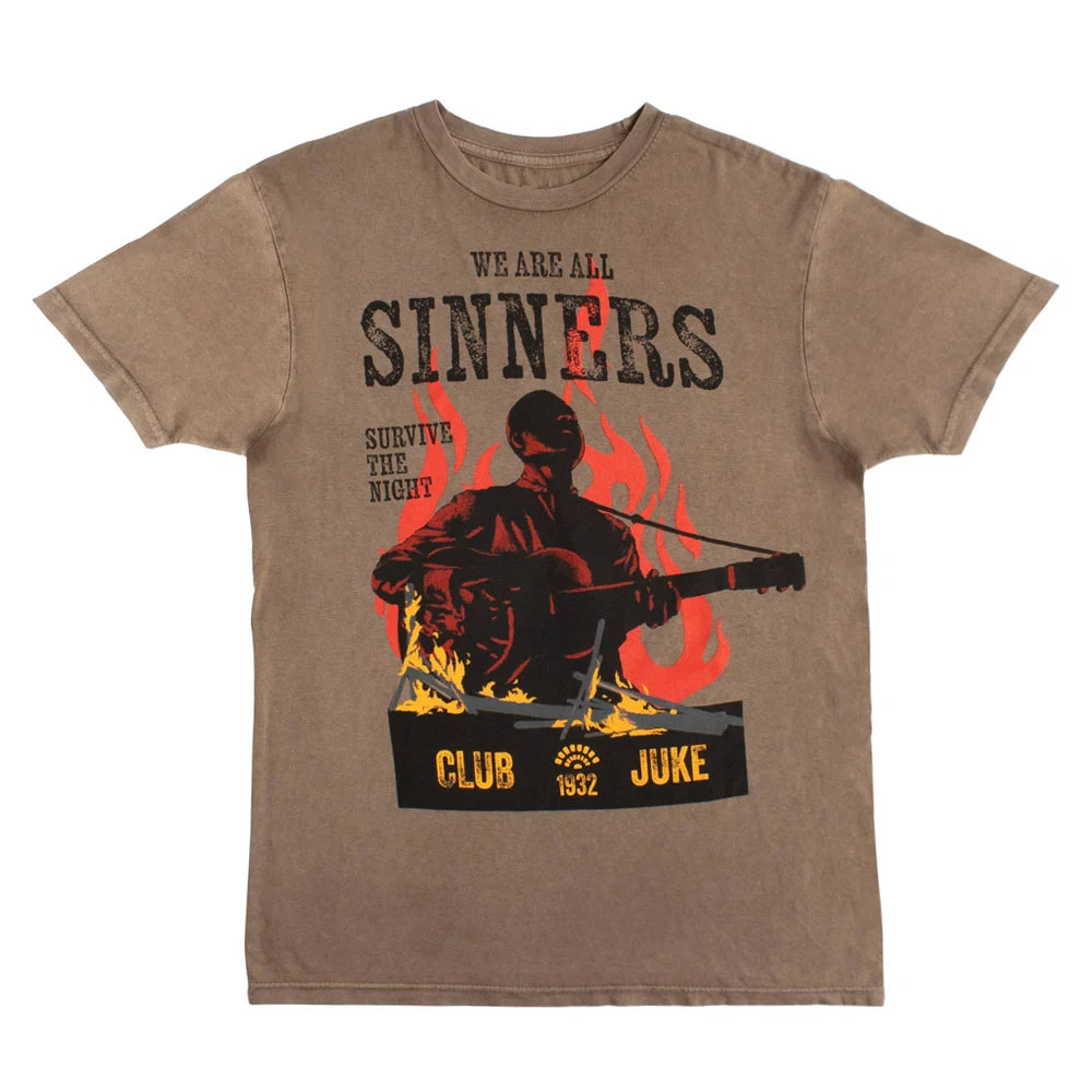 We Are All Sinners Club Juke Retro Horror Film Shirt