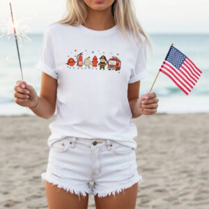 Cute Future Firefighter Comfort Colors Shirt
