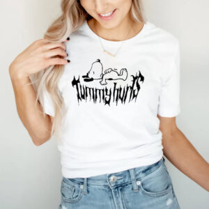Snoopy Tummy Hurts Shirt