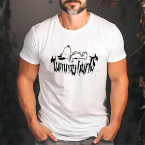 Snoopy tummy hurts shirt 2