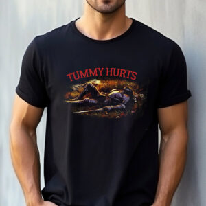 Tummy Hurts Knight Funny Tummy Ache Shirt