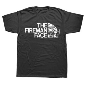 The Fireman Face Funny Firefighter Shirt 2