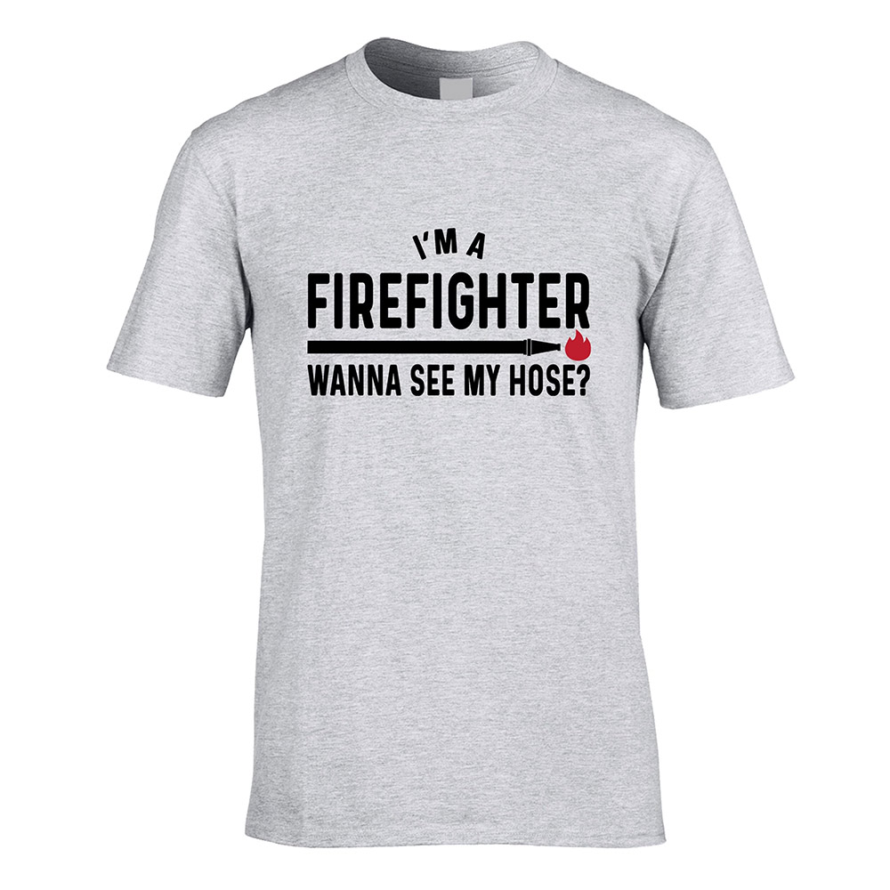 Wanna See My Hose Funny Adult Firefighter Shirt Wanna See My Hose Funny Adult Firefighter Shirt