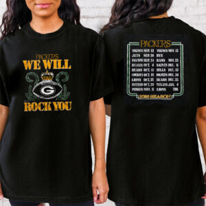 Green Bay Packers 2026 Season NFL Dates Shirt