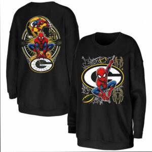 NFL Green Bay Packers X Spider Man Football Shirt 3