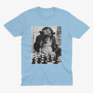 Chimp Playing Chess Meme Shirt 2