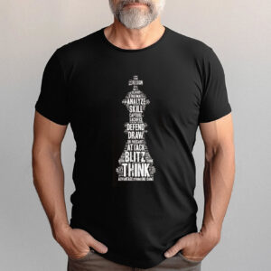 Cool The King Chess Words Player Shirt