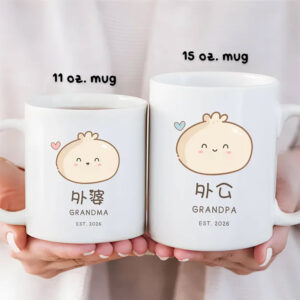 Personalized Grandpa Grandma Cup