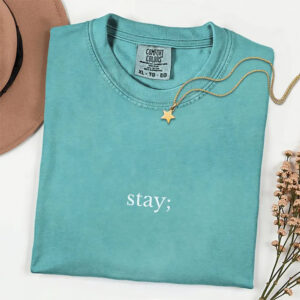 Suicide Prevention Stay 988 Mental Health Comfort Colors Shirt