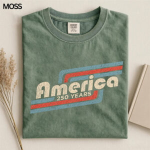 Patriotic American 250 Years Vintage 90s Comfort Colors Shirt