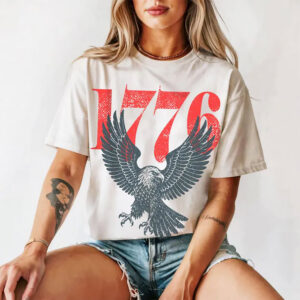 Retro 1776 Bald Eagle America 250 Anniversary Comfort Colors Shirt