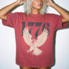 Retro 1776 Bald Eagle America 250 Anniversary Comfort Colors Shirt